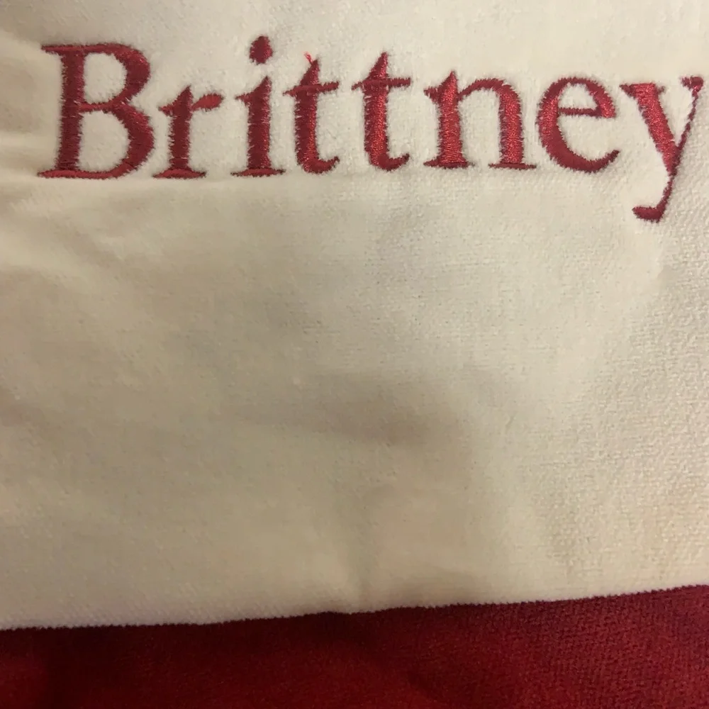 Pottery‎ Barn stocking Brittney
